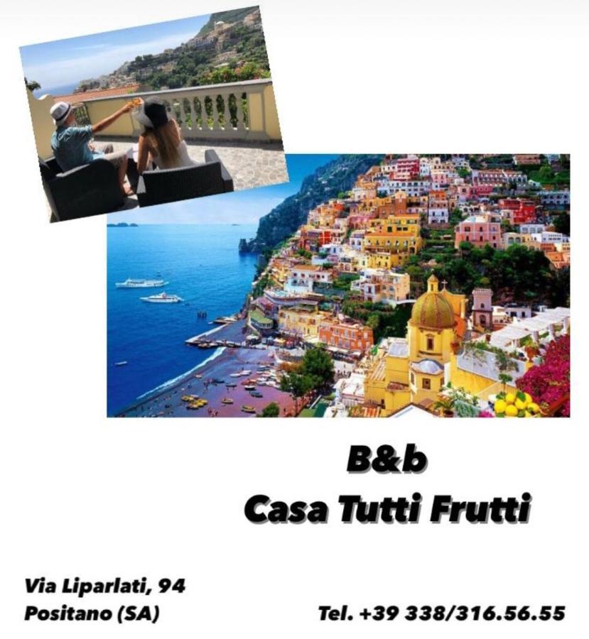 Casa Tutti Frutti Appartement Positano Buitenkant foto